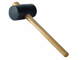 Faithfull FAIRMB3 - 3.in Black Rubber Mallet £8.69